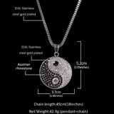 FOOGIE TURF TAI CHI PENDANT NECKLACES - boopdo
