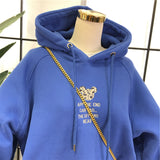 SIMDA HOODIE WITH CHEST EMBROIDERY - boopdo