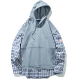 ROYDA MIHDAJ UNIQZOPA SHIRT SLEEVE PULLOVER HOODIE - boopdo