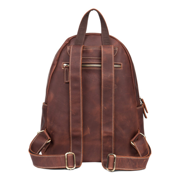 MANTIME HYPEST NEW CENTURY HANDMADE CASUAL LEATHER BACKPACK - boopdo