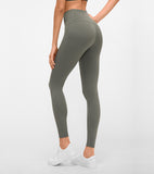 LULU YOGA STYLE SPORTSWEAR HIGH WAIST ELASTIC FITNESS LEGGINGS - boopdo