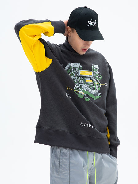 NFWYS KOAK HOCKEY TURTLENECK UNISEX SWEATSHIRT - boopdo
