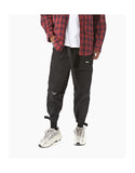 YOPPO EVOLUA MULTI POCKET TAPERED SWEATPANTS IN BLACK - boopdo