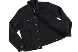RODEO COLLAB OLD SCHOOL ROCK BAND DENIM JACKET - boopdo