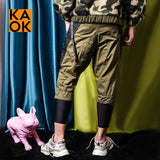 KOAK ZANCSE TWO PIECE LEGGING CASUAL HAREM PANTS - boopdo