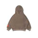ZAHARA ZADLIE FAUX FUR HOODIE PULLOVER WITH KANGAROO POCKET - boopdo