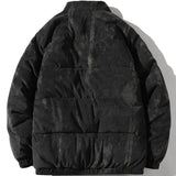 ALPINE HIGH NECK PADDED JACKET WITH FUNCTIONAL POCKETS - boopdo