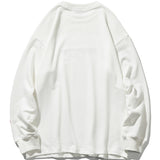 ROYDA MIHDAJ UNIQUE LOGO BOX CREW NECK SWEATSHIRT - boopdo