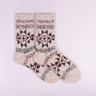 ZWILL UNIQUE SWAG LIFE GEOMETRIC FIGURES SOCKS - boopdo