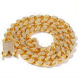 ZACK DONNA AUSTRIAN RHINESTONE CUBAN HIP HOP RAP CHAIN - boopdo