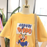 SIMDA OVERSIZED T SHIRT WITH GUFI PRINT - boopdo