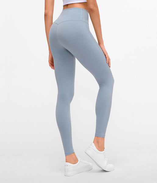 LULU YOGA STYLE SPORTSWEAR HIGH WAIST ELASTIC FITNESS LEGGINGS - boopdo