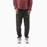 YOPPO EVOLUA MULTI POCKET TAPERED SWEATPANTS IN BLACK - boopdo