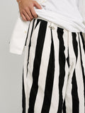SEDUCE GEAR JAPANESE STYLE VERTICAL STRIPED PULLOVER WITH MATCHING PANTS - boopdo