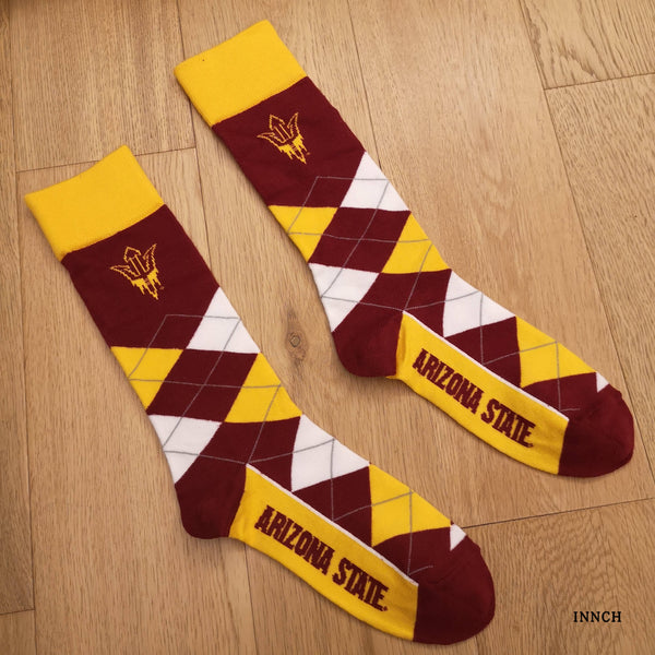 GREEN BAY PACK PENN STATE ARIZONA STATE RUGBY FOOTBALL SOCKS IN MULTI COLOR - boopdo