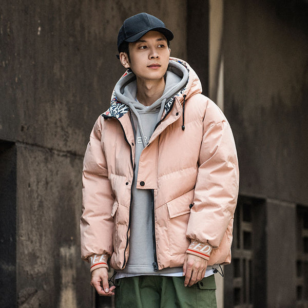 NOIVAS PENDOVA STREET CLOTHING STYLE HOODED JACKET - boopdo