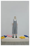 TYAKASHI MINIMAL DUNGAREE JUMPSUIT IN CHECK - boopdo