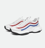 FAMAN MULTI 3 STRIPE TRAINERS - boopdo