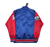 CLEVELAND BEARS NATIONAL LEAGUE BASEBALL BOMBER JACKET IN RED BLUE