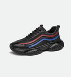 FAMAN MULTI 3 STRIPE TRAINERS - boopdo