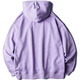 SELFIZA FLAME EYE FACE PRINT PULLOVER HOODIE WITH KANGAROO POCKET - boopdo