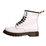 MARTITO EDZIE BRITISH STYLE CHUNKY SOLE EIGHT HOLES HIGH TOP BOOTS - boopdo
