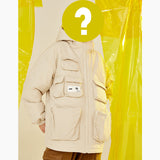 ROKXIE RHOPIC MARTENDE MID LENGTH COTTON HOODED JACKET - boopdo