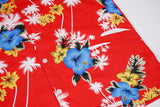 FLETCHER MACAW RETRO CHAIN LEOPARD FLOWER PRINT SHIRTS - boopdo