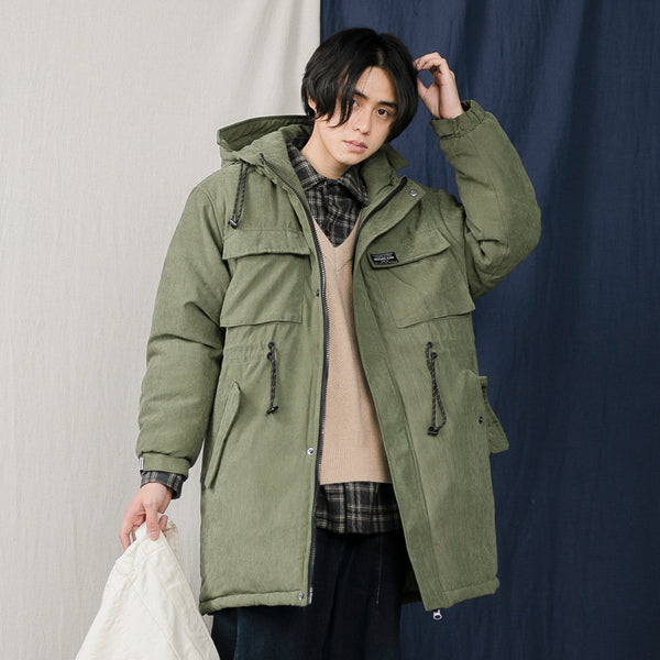 SWAGGER BOTTERA OCASIO URBAN STYLE MID LENGTH HOODED JACKET - boopdo
