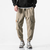 SEEHE FUSEEHO BASIC DENIM CONCEPT CARGO PANTS - boopdo