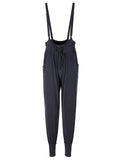 LANIKAR TIE WAIST CAMI JUMPSUIT IN BLACK - boopdo