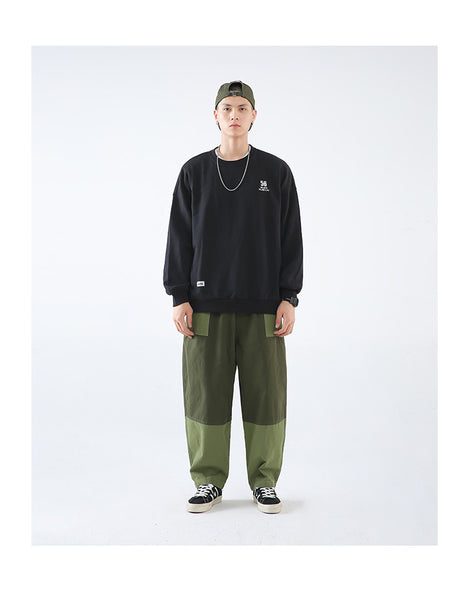 DOPE URBAN JAPANESE RAPPER STYLE PATCH TRACK PANTS - boopdo