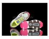NOTTE MAXCO DONNA PUNK STYLE GLOW IN THE DARK CHUNKY TRAINERS SNEAKER - boopdo