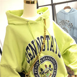 SIMDA PENNSTATE REPEAT CROPPED HOODIE - boopdo