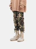 YOMOTA OTE BTW CAMO CASUAL CARGO SWEATPANTS - boopdo