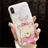 CUTIE TEDDY BEARS CARTOON EMBOSSED SILICONE APPLE IPHONE COVERS - boopdo