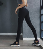 RUNKA DESIGN HIGH WAISTED PANEL LEGGINGS - boopdo