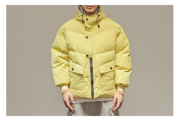NOIVAS PENDOVA STREET CLOTHING STYLE HOODED JACKET - boopdo