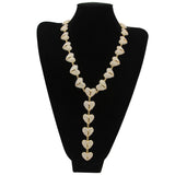 HISPTER SAVAGE HEARTBREAK LOVE CONNECTION NECKLACE - boopdo