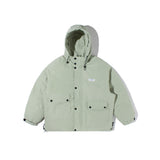 IVORY SWAGGER WOSHIHEC MULTI POCKET STREET CLOTHING HOODED JACKET - boopdo