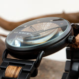 BOBO BIRD HARDLEX WOODEN METAL WATCH - boopdo