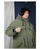 SWAGGER BOTTERA OCASIO URBAN STYLE MID LENGTH HOODED JACKET - boopdo