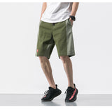 YANSANXIA POTO CUT OFF SWEAT SHORT PANTS - boopdo