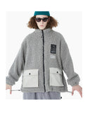 FOROZA RONDI BEEDEE FAUX FUR FULL ZIP CARDIGAN - boopdo