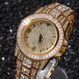ZICZA SOCIKA LUXURY DIAMOND LARGE DIAL RAPPER WATCH IN GOLD SILVER - boopdo