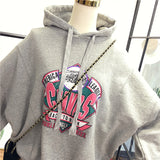 SIMDA VINTAGE INSPIRED HOODIE WITH PRINT - boopdo