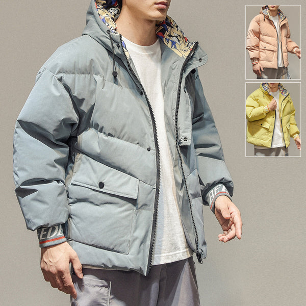 NOIVAS PENDOVA STREET CLOTHING STYLE HOODED JACKET - boopdo