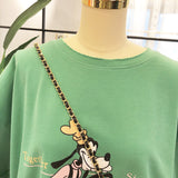 SIMDA LONGLINE SWEATSHIRT WITH DISNEY PRINT - boopdo