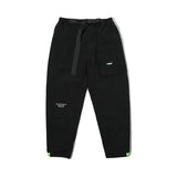 YOPPO EVOLUA MULTI POCKET TAPERED SWEATPANTS IN BLACK - boopdo