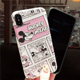 MIMNIE MICKX CARTOON EMBOSSED IPHONE CASES - boopdo